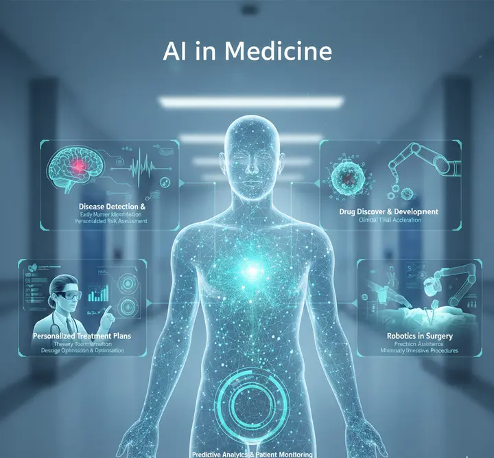 كيف يُستخدم الذكاء الاصطناعي في الطب؟