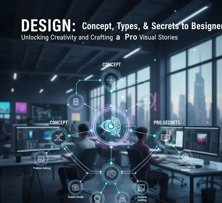 التصميم: مفهومه، أنواعه، وأسرار أن تصبح مصممًا محترفًا