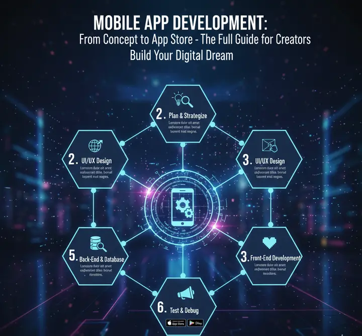 الدليل الشامل لتعلم برمجة تطبيقات الموبايل